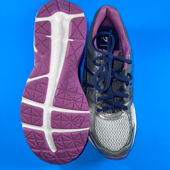 Asics Gel-Contend 4 Silver/Campanula/Carbon - Picture 9 of 11